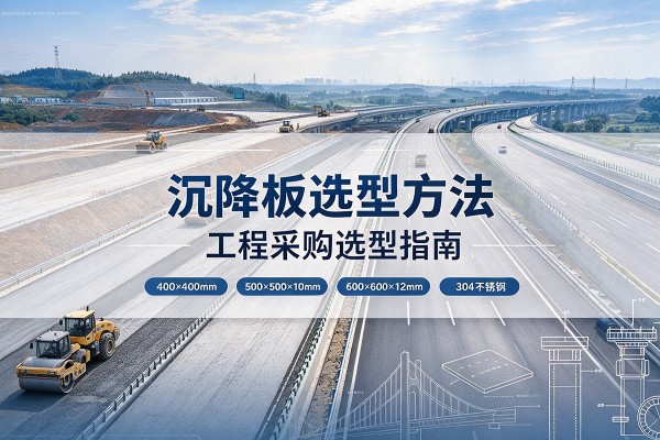汉滨沉降板选择方法