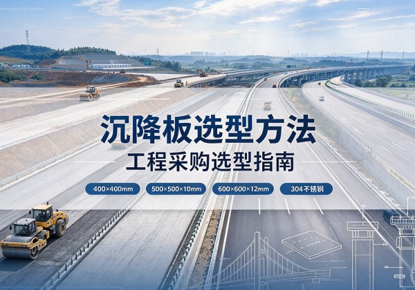 汉滨沉降板选择方法