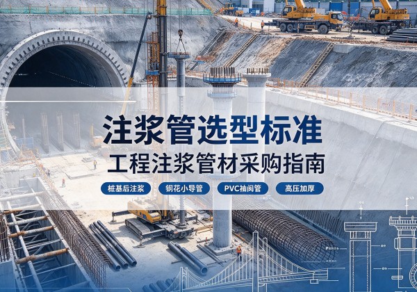 汉滨注浆管选型标准